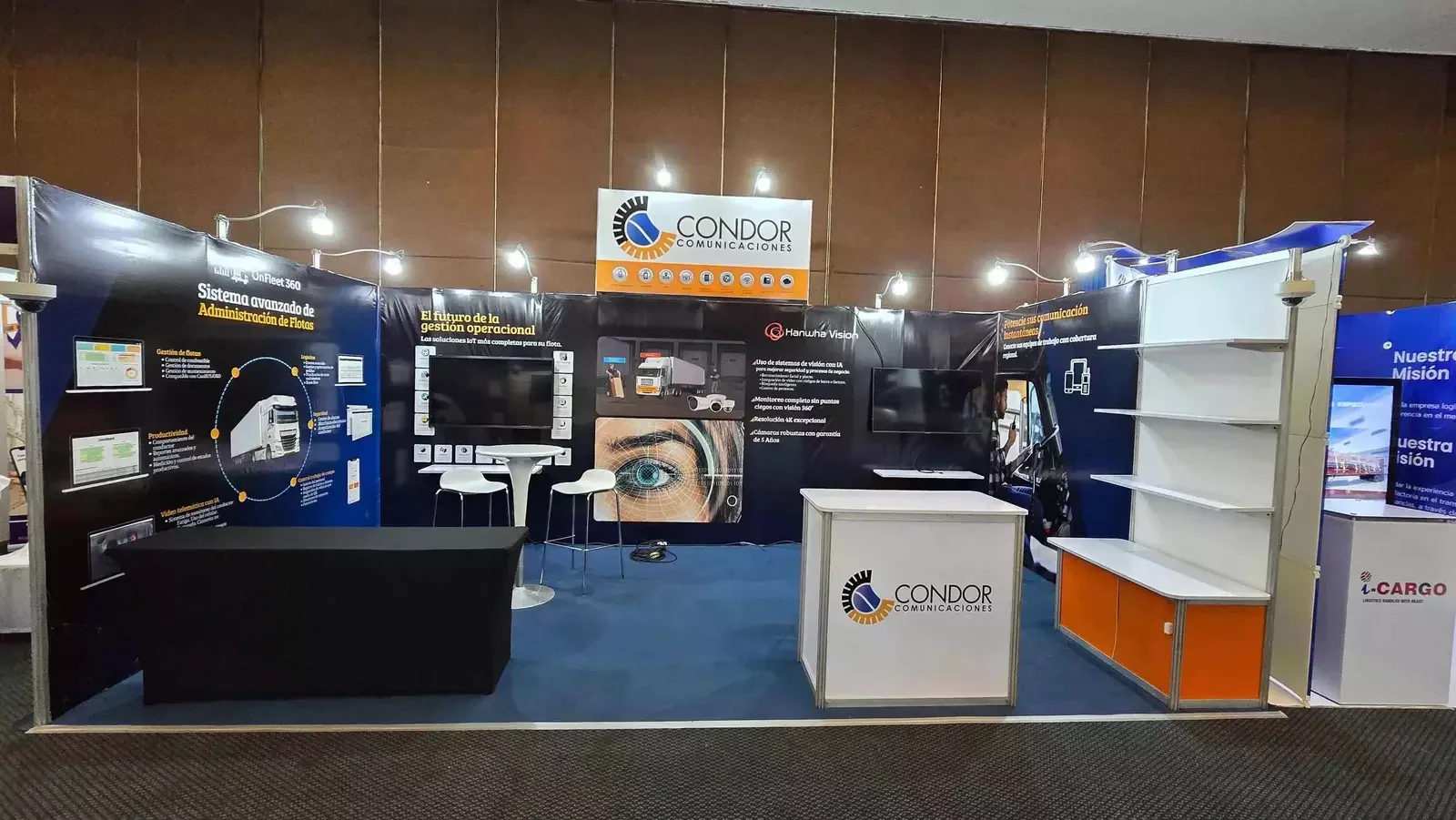 Exhibition stands and branded spaces
