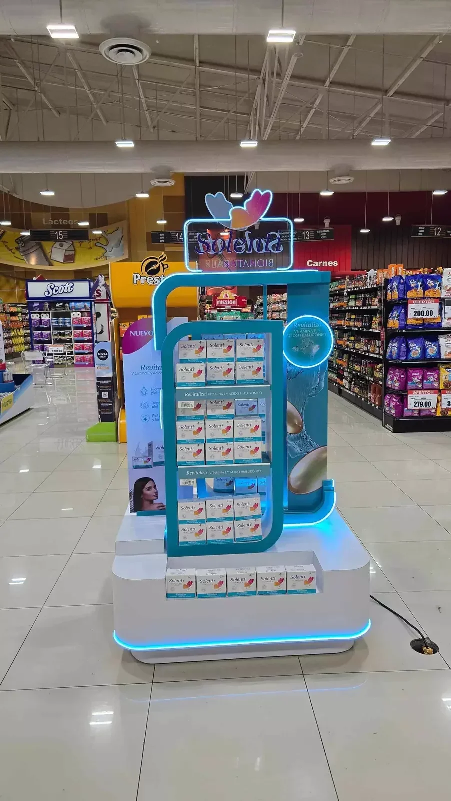 Solenti retail displays · 2