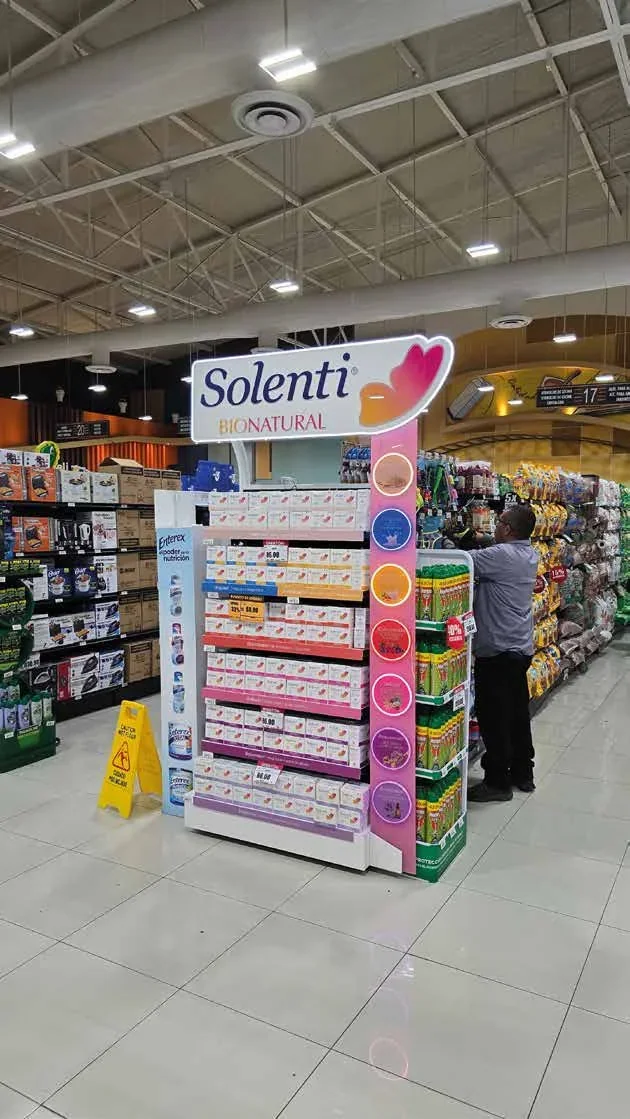 Exhibidor personalizado