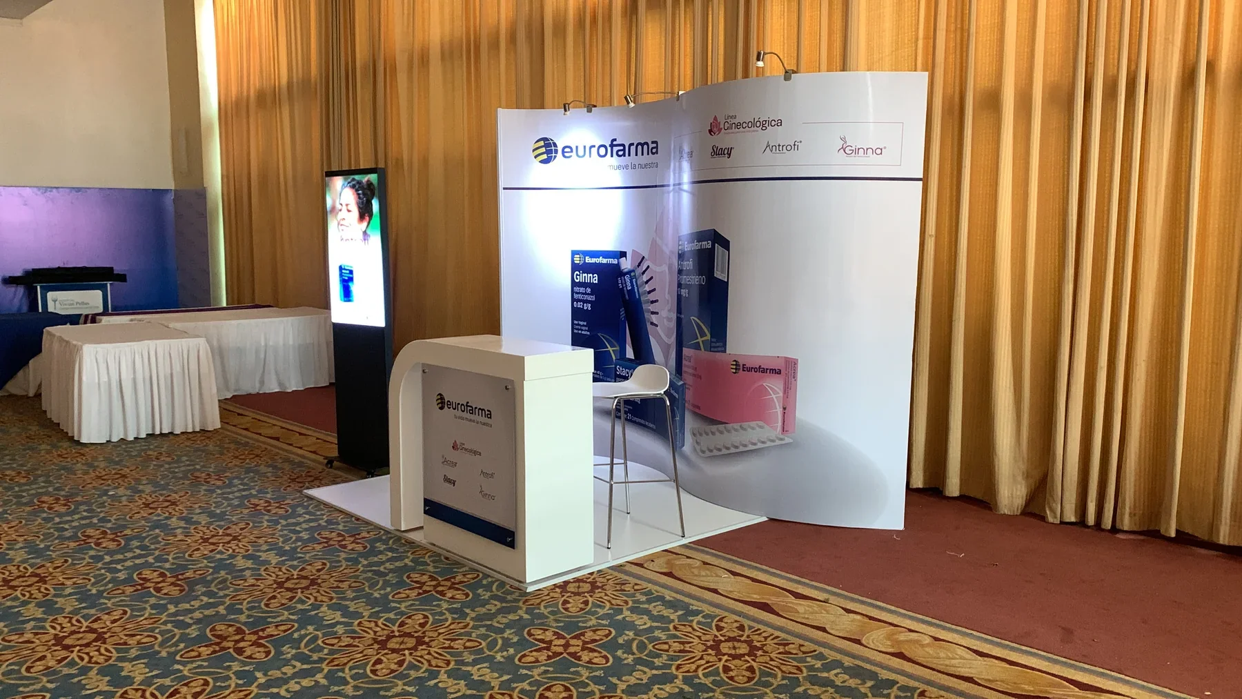 Eurofarma exhibition stand