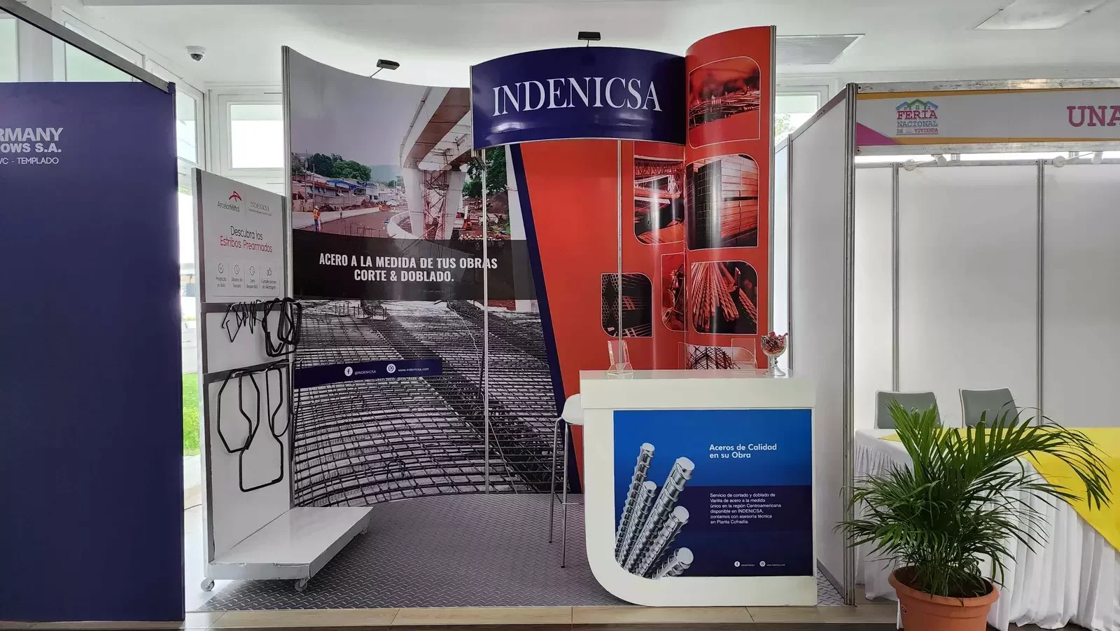 INdenicsa exhibition stand