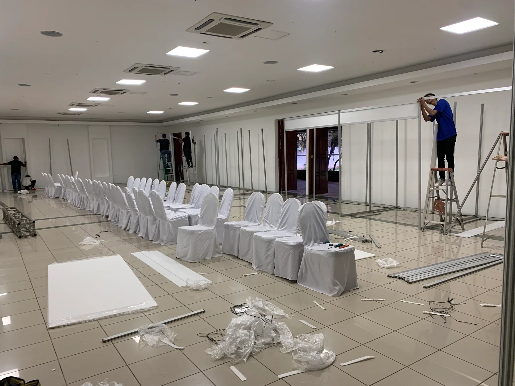 SINSA fair installation