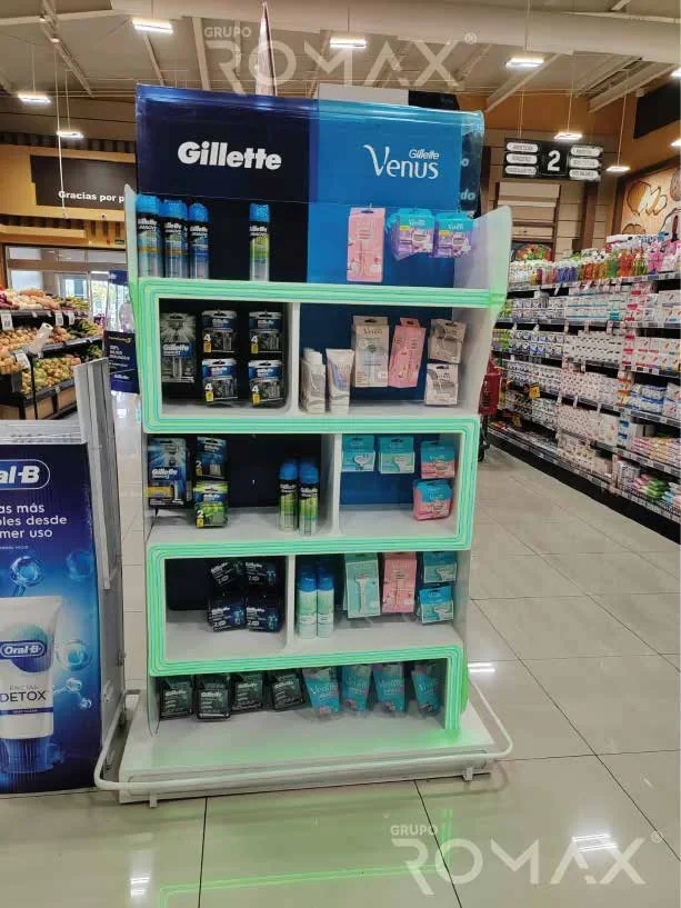 Exhibidor personalizado