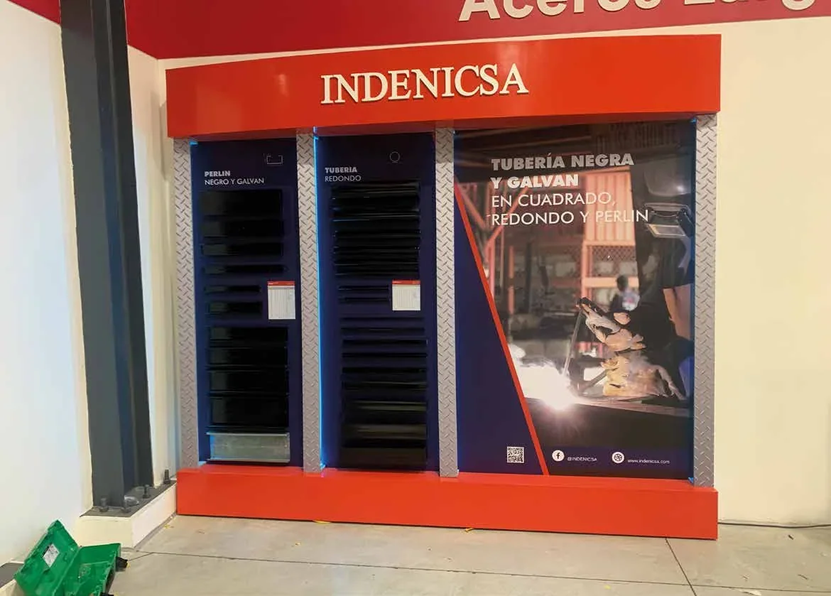 Exhibidor personalizado